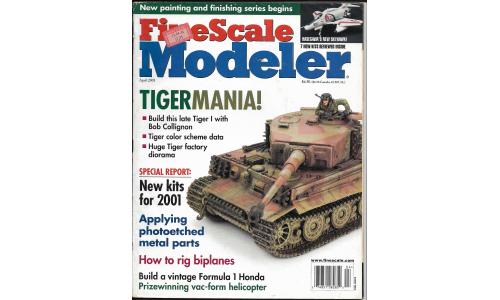 Revista Fine Scale Modeler 2001-04 Tigermania